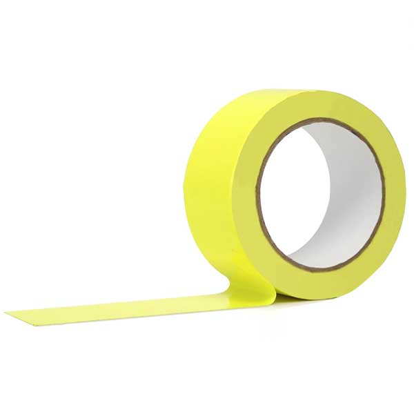 Hi Vis Fluorescent Yellow Adhesive Cloth Tape