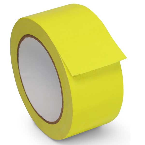 Hi Vis Fluorescent Yellow Adhesive Cloth Tape