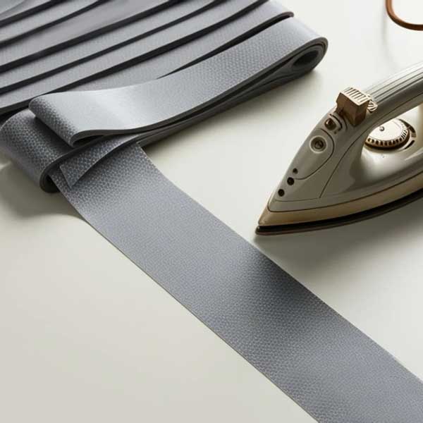 Hi Visibility Silver Iron On Fabric Reflective Tape