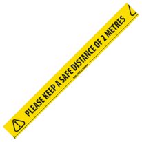 Self Adhesive Social Distancing Floor Tape